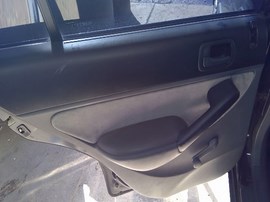 2001 HONDA CIVIC. BLACK,DX MODEL,1.7L, MT,  A25196